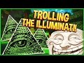 TROLLING THE ILLUMINATI Minecraft Trolling