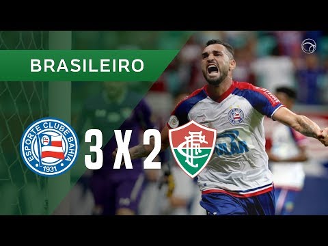 BAHIA 3 X 2 FLUMINENSE - GOLS - 26/05 - BRASILEIRÃO 2019