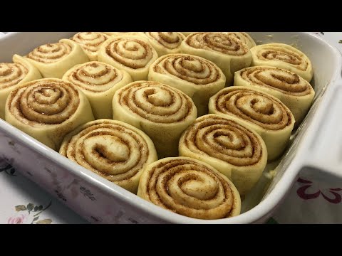 شیرینی سینامون رۆل تامێکی خۆشتری ھەیە بە کەرەمێل، خواردنێکی خۆش / للسينامون رول طعم اروع مع الكراميل