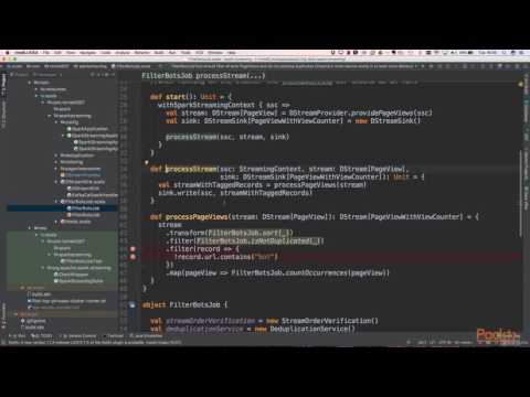 Real Time Stream using Apache Spark Stream Implement Transform Processing Logic | packtpub com