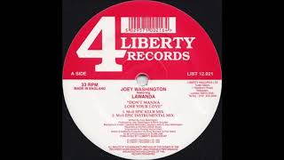 Joey Washington - Don't Wanna Lose Your Love (M&S Epic Klub Mix)