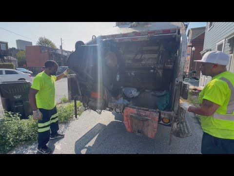 Hot trash: Harrisburg Public Works workers avoiding heat