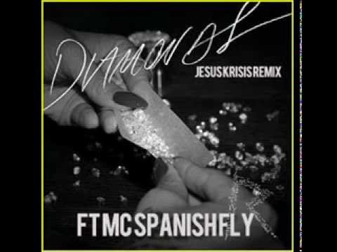 Rhianna Ft Mc Spanish Fly - Diamonds (Jesus Krisis UKG Remix)