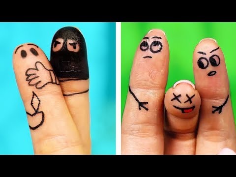 ЧТО ДЕЛАТЬ В СКУЧНЫЙ ВЕЧЕР || 34 СМЕШНЫХ ИДЕЙ И ТЮКОВ ДЛЯ РИСОВАНИЯ