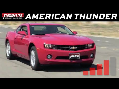 2010-15 Camaro LS, LT 3.6L - American Thunder Axle-back Exhaust System 817483