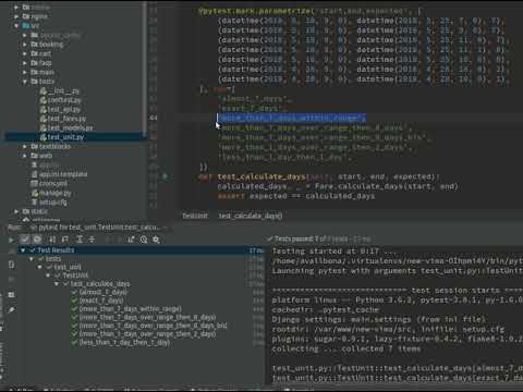 run use case from parametrize