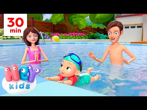 Imparerò a nuotar come un pesciolino 🏊‍♂️ Canzone di nuoto per Bambini | HeyKids Italiano