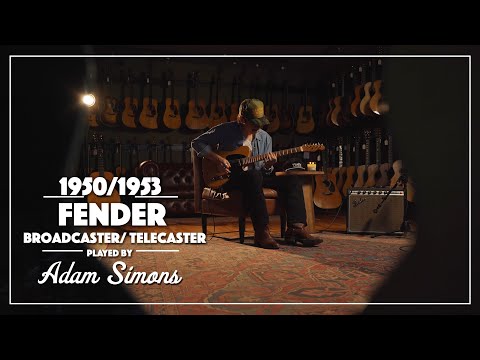 1950/53 Fender Broadcaster/Telecaster | Adam Simons | Live at Carter Vintage Guitars | Nashville, TN