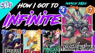 5 Decks (+2 bonus) that I played to reach Infinite this season in Marvel Snap
