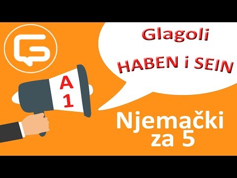 Njemački za 5: Glagoli HABEN i SEIN (epizoda 5)