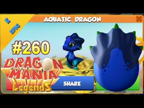 Aquatic Dragon Hatching + Gladiator DOTW! - Dragon Mania Legends #260