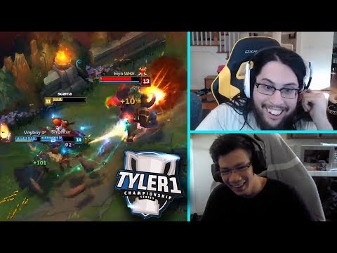 Stream Dream Team Practicing For Tyler1's Tournament | Faker Boosted Plays | LoL Stream Moments #45