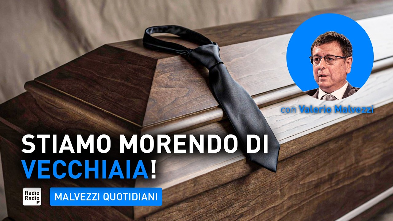 Stiamo morendo di vecchiaia: i tre segnali che gli italiani non possono ignorare