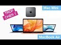 Faut-il acheter les nouveaux Mac Mini & MacBook Air ? (Avis et conseils d'achat) Faut-il acheter les nouveaux Mac Mini & MacBook Air ? (Avis et conseils d'achat)
