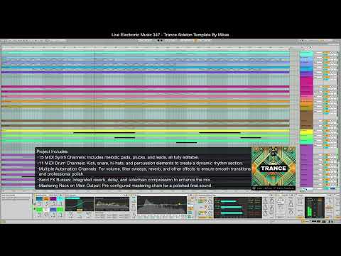 How to Make Trance Like Enhanced / Anjunabeats | Ableton Template | Tutorial #347