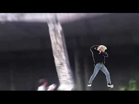 Felix dances while building breaks down