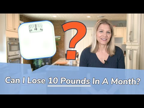 Is 10 Pounds in a Month a Good Weight Loss Goal?