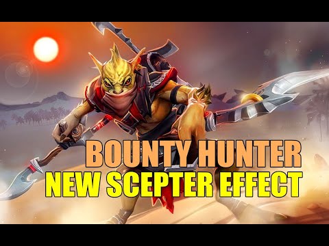 BOUNTY HUNTER - NEW AGHANIMS SCEPTER EFFECT - DOTA 2 (NEW PATCH 7.25)