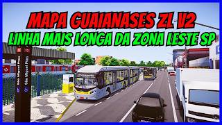 ????Gameplay Proton Bus Simulator | Mapa Guaianases ZL V2 | Linha 2059-10 | PBSU | Mods #cqmods