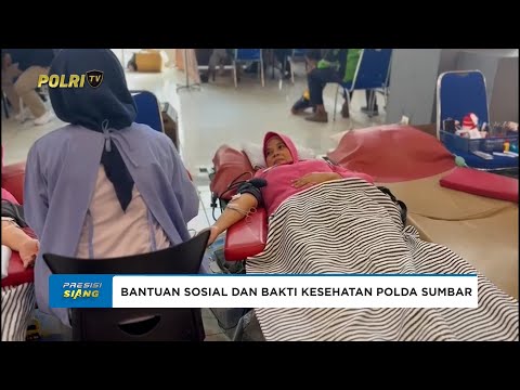 BAKTI SOSIAL DAN BAKTI KESEHATAN POLDA SUMBAR, SAMBUT HARI BHAYANGKARA KE-79