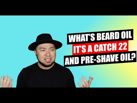 WHAT'S BEARD OIL AND PRE SHAVE OIL? WHAT'S THE...
