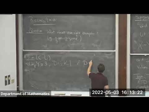 Complete Calabi Yau Metrics on the Complement of Two Divisors (Professor Tristan Collins)