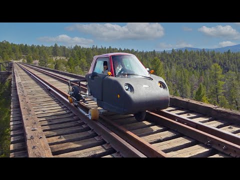 Building a Rail Car for Abandoned Railroads