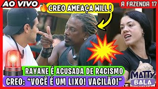 Download lagu 🚨URGENTE: CREO FAZ GRAVE AM3AÇA contra WILL ! RAYANE é acusada de R4C1SMO em A FAZENDA #afazenda mp3