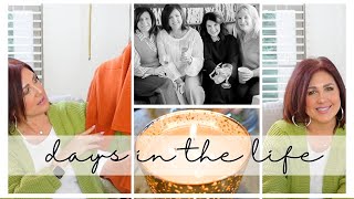 DAYS IN THE LIFE | favorite comfy outfits, baking, making candles & night out with friends!