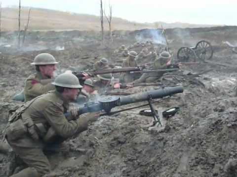 Passchendaele WWI Movie Battlefield Tim Heller re-enactor behind the scenes #1