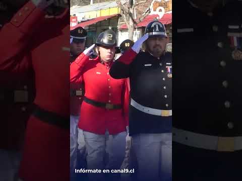 Santa Juana conmemora los 175 años de Bomberos con desfile y reconocimientos a voluntarios