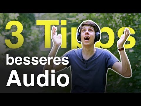 Hochwertiges Audio für deine Online-Videos aufnehmen