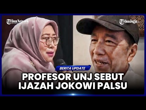 PROFESOR UNJ TUDING IJAZAH JOKOWI PALSU: JIKA ASLI, SIAPAPUN PASTI BERANI MENUNJUKKAN