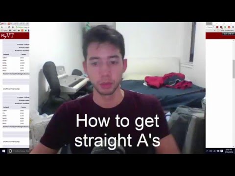 How to get Straight A's  - How I went from a 3.0 student to a 4.0 student