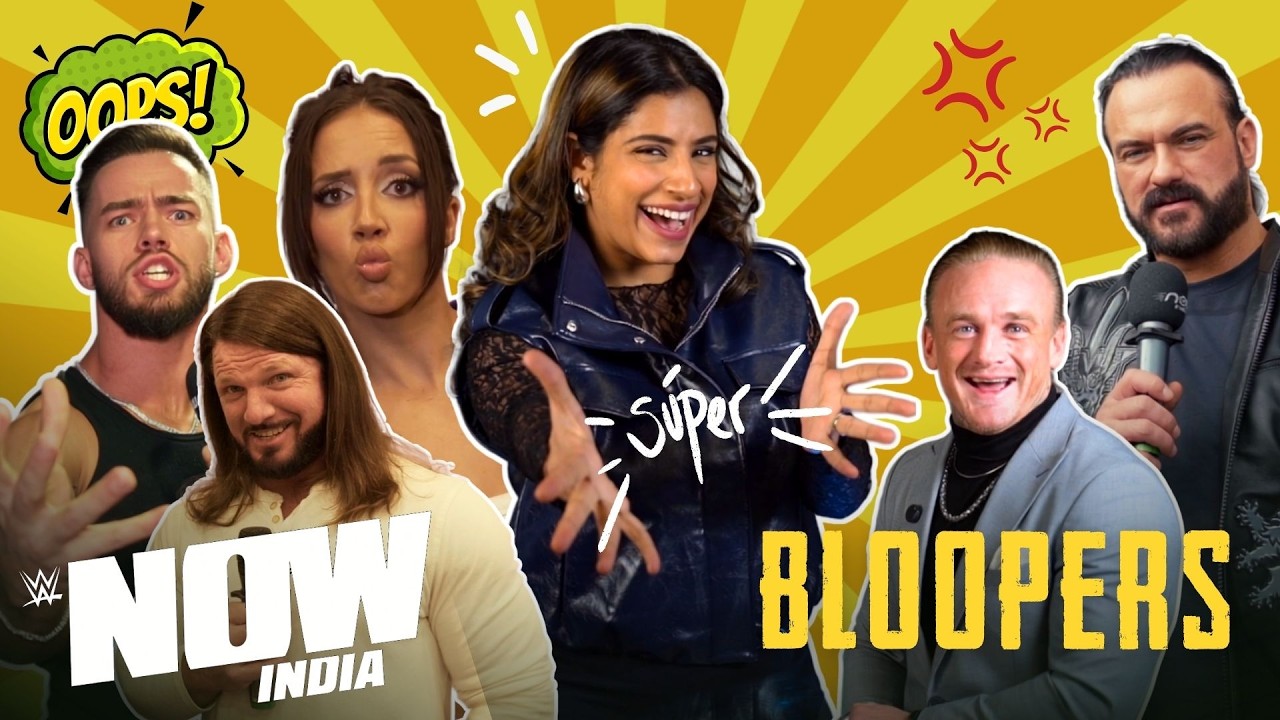 The Funniest Behind-the-Scenes Moments: WWE Now India