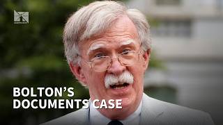 Today: Bolton to plead guilty, and Trump taps his former personal lawyer for attorney general