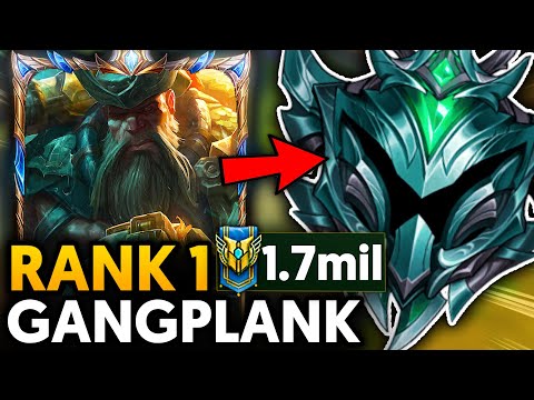 Rank #1 Gangplank Teaches You How To Make Platinum Look Easy