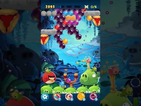 Angry Birds POP Bubble Shooter - Level 106. Gameplay Android walkthrough