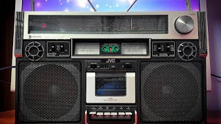 Video thumbnail for JVC RC-838JW Iconic Stereo Boombox Ghetto Blaster Demo by Venga-Vintage