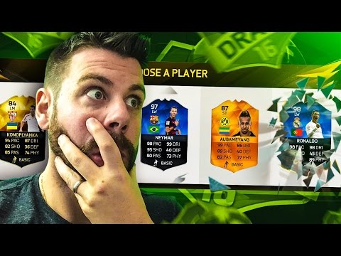 OMG MY HIGHEST RATED FUT DRAFT EVER!!! GIVEAWAY!!! FIFA 16 Ultimate Team 190 FUT Draft Attempt