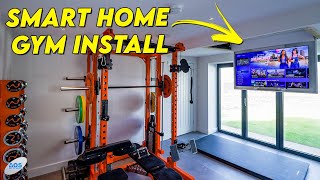 The Ultimate Smart Home Gym Experience: Control4 Smart Lighting Install & Tour