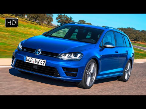 2015 Volkswagen Golf R Estate wagon Test Drive & Design HD