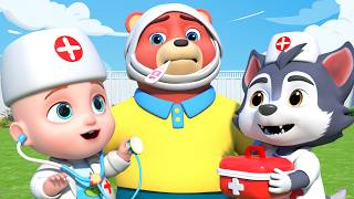 Canção boo boo - Cuide do Papai | Músicas Infantis | Leo em Português