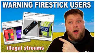 Warning to Firestick Users who Stream illegally...