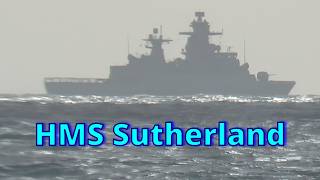 Warships on the horizon HMS Sutherland 20260513