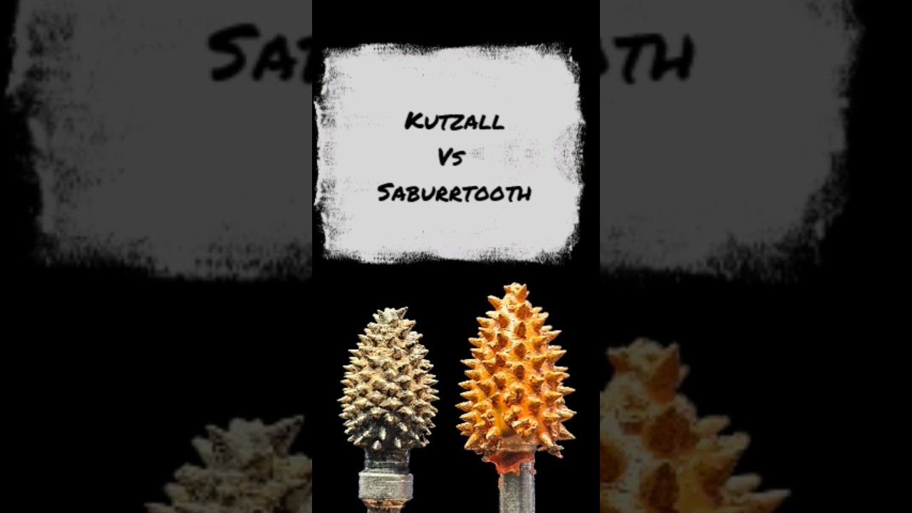 Dremel carving Best burrs #dremel #saburrtooth #dremelwoodcarving