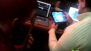 BIOSFEAR - Javi Díez y Rudy Ramos (Music Man Petrucci BFR 7 - Axe FX Ultra - iPad - Morphwiz)