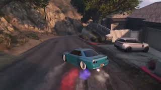 Elegy Retro custom is smooth at drifting in Gta 5 Online