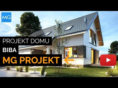 Projekt domu Biba MG Projekt - 137.32 m2