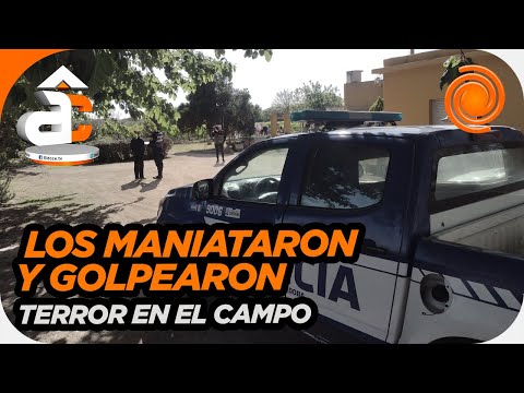 TERROR. Una familia  fue asaltada y golpeada en un campo de Córdoba